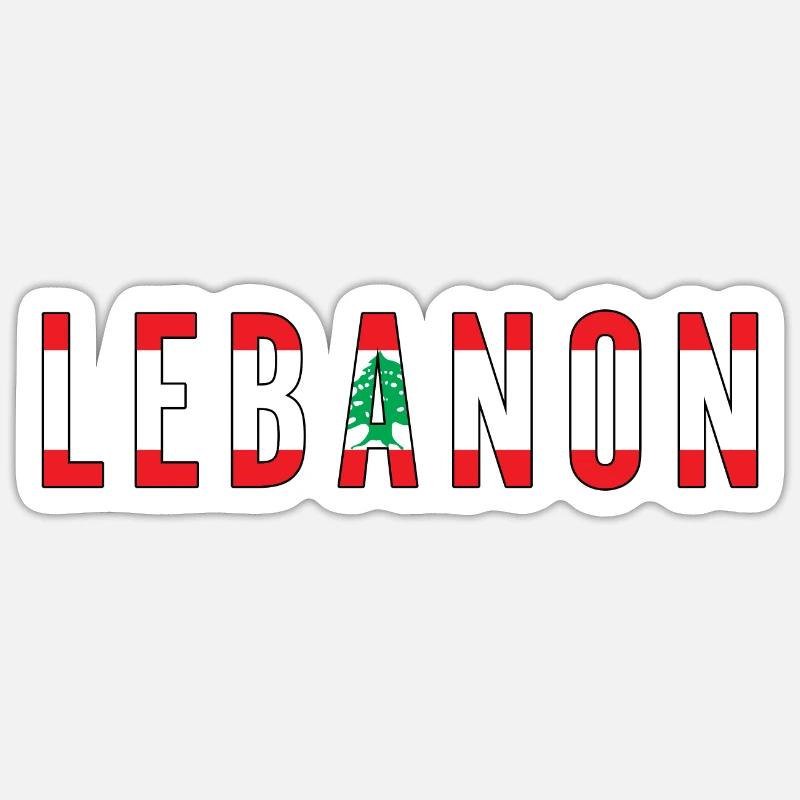 Liban Sticker taille S (10 x 10 cm)