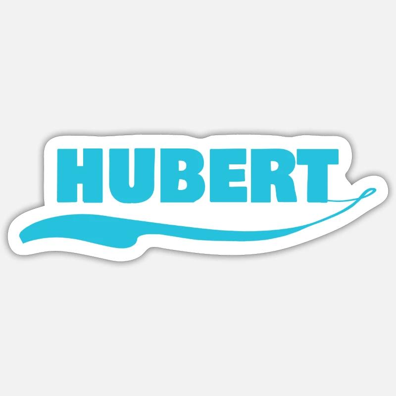 Name tag hubert Sticker size S (10 x 10 cm)