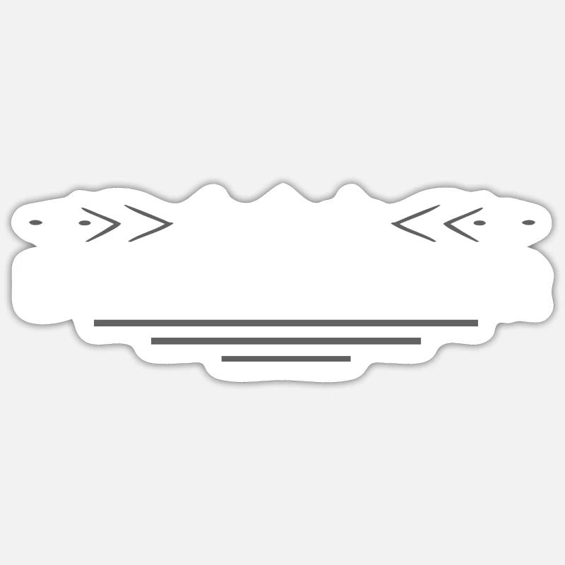 Sticker Größe S (10 x 10 cm) - 