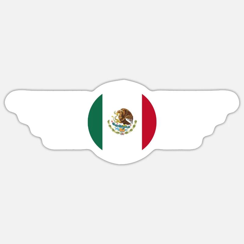 Mexico - Sticker size S (10 x 10 cm) - white matte