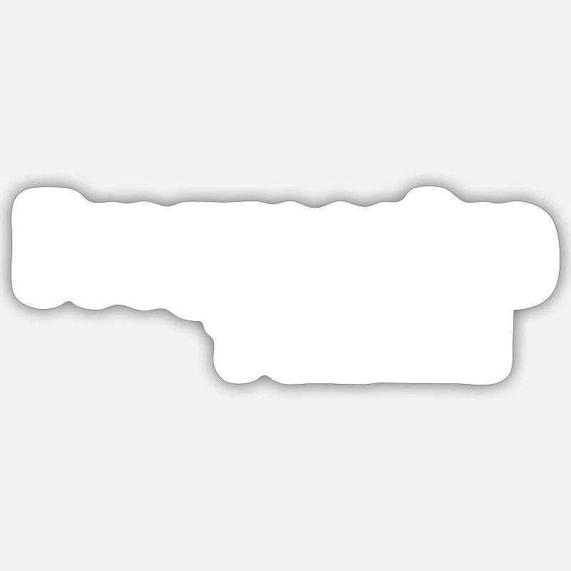 Progressive Trance - Sticker Größe S (10 x 10 cm) - Mattweiß