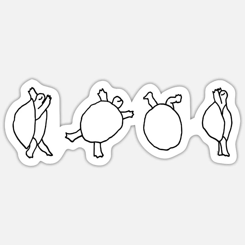 Sticker Größe S (10 x 10 cm) - 