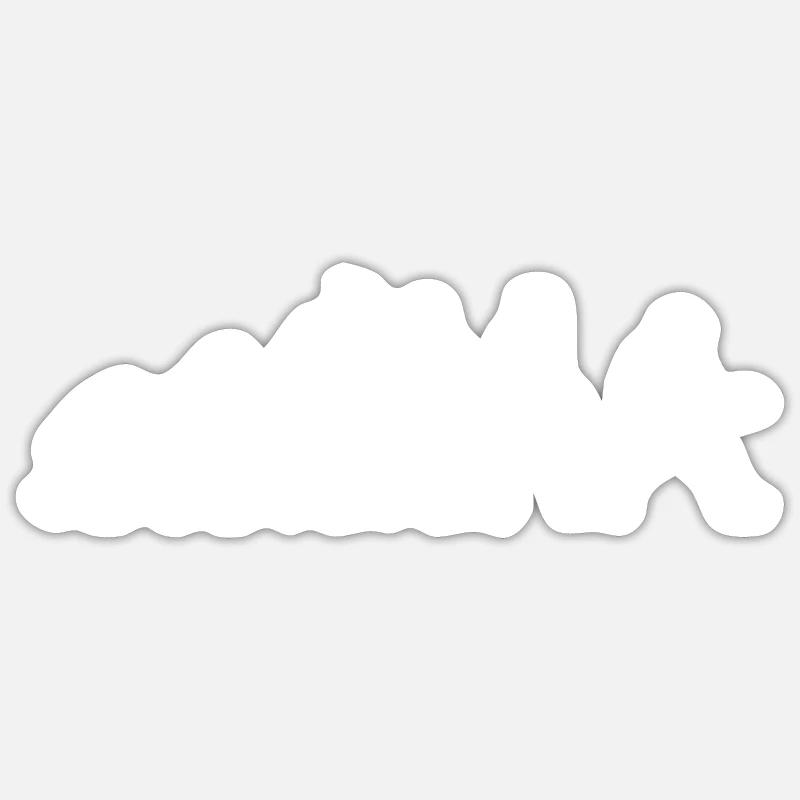 Evolution Gitarrist Rockmusiker Sticker Größe S (10 x 10 cm)