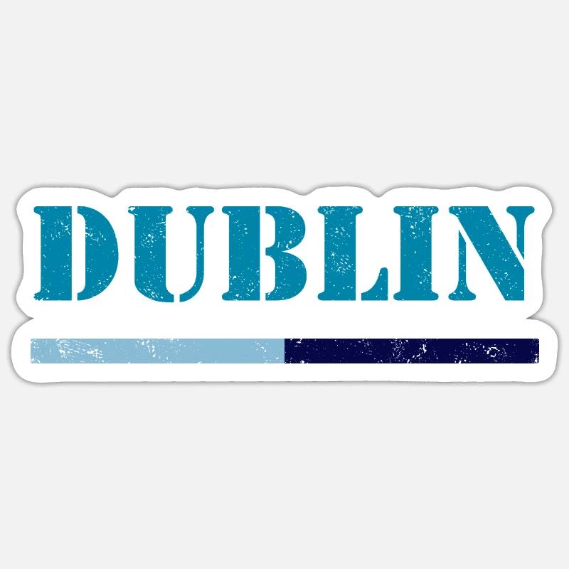 Dublin Sticker size S (10 x 10 cm)