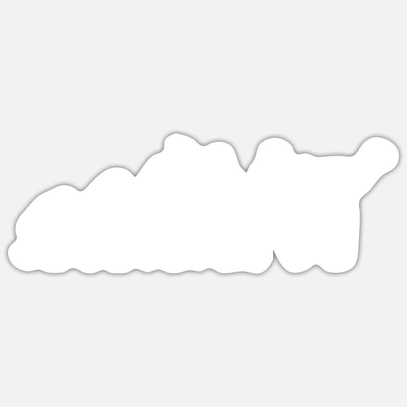 Evolution - MMA - Martial Arts - Sticker size S (10 x 10 cm) - white matte