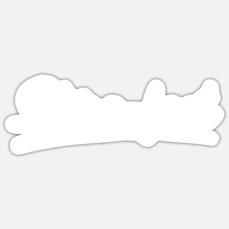 Père-fect - papa parfait - Sticker taille S (10 x 10 cm) - blanc mat