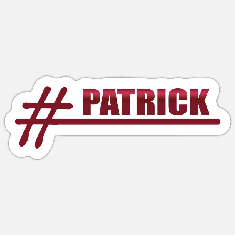 Style Patrick Sticker Größe S (10 x 10 cm)