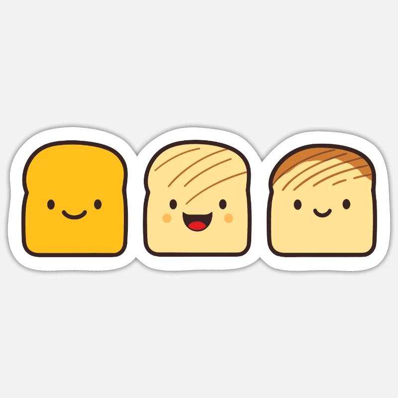 Handful - Sticker size S (10 x 10 cm) - white matte