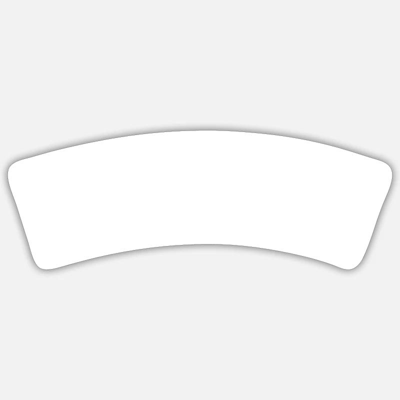 Crew Curved Design Patch Sticker size S (10 x 10 cm)