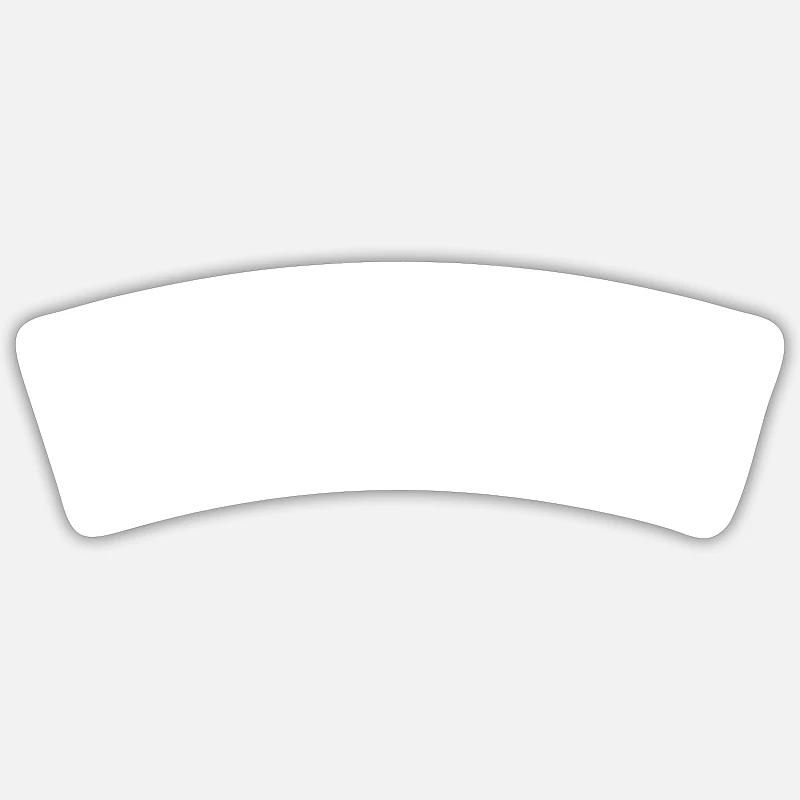 Conception du concessionnaire - Sticker taille S (10 x 10 cm) - blanc mat