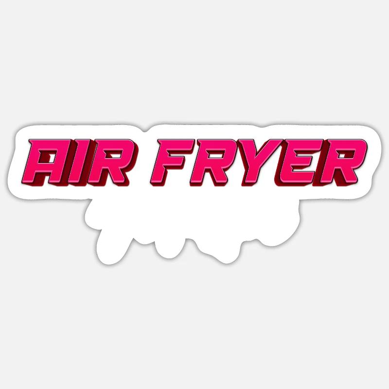 Heißluftfritteuse Master Culinary Crafts Sticker Größe S (10 x 10 cm)