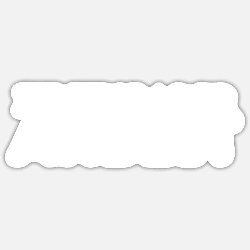 Zentrum der Arbeit Spruch Arbeitsplatz Chef Profi - Sticker Größe S (10 x 10 cm) - Mattweiß