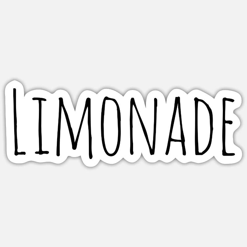 Limonade Sticker Größe S (10 x 10 cm)
