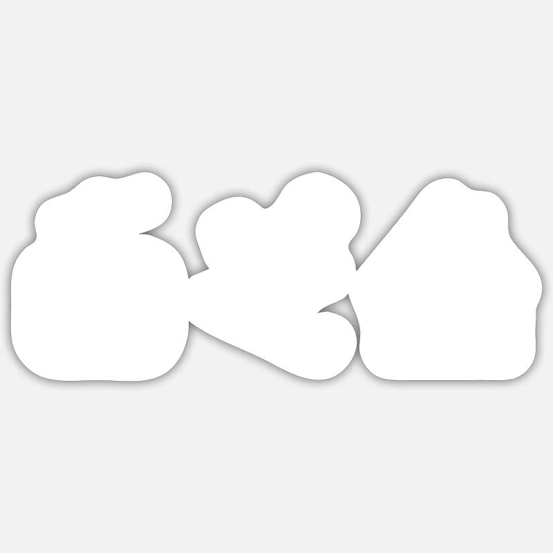 Sticker taille S (10 x 10 cm) - 