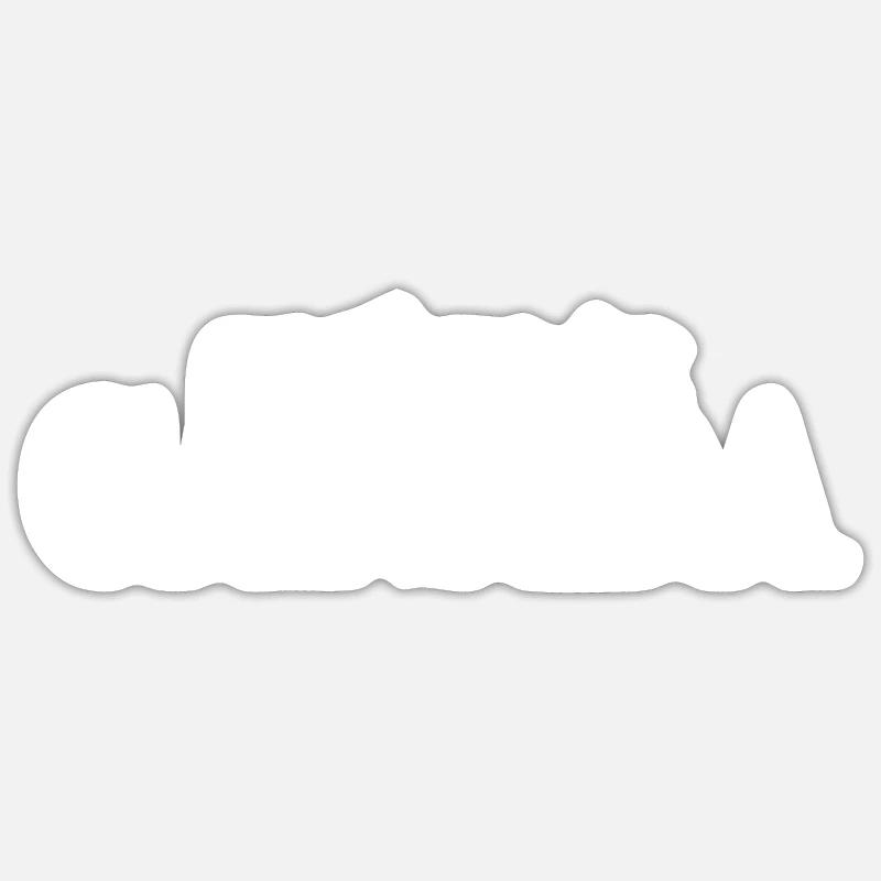 I love Canada - Sticker size S (10 x 10 cm) - white matte