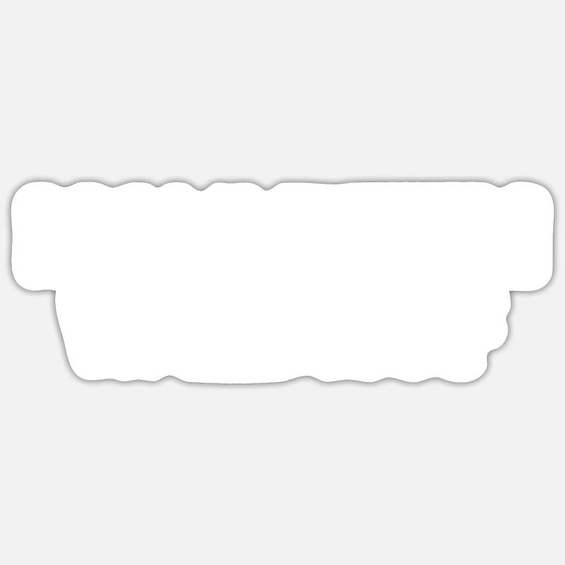 Mannheim Monnem Mannheimat - Sticker taille S (10 x 10 cm) - blanc mat