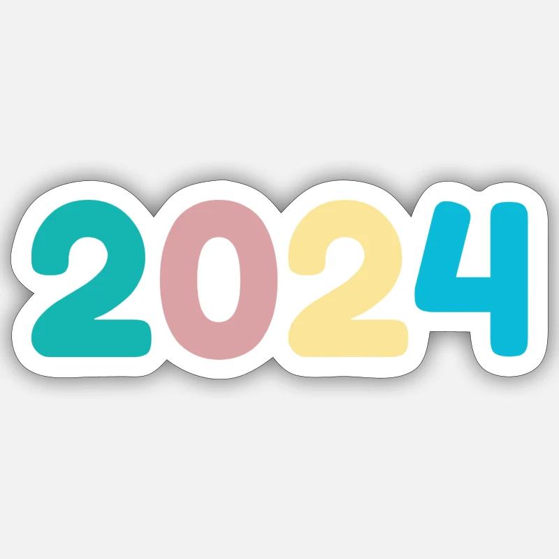 2024 Sticker size S (10 x 10 cm)