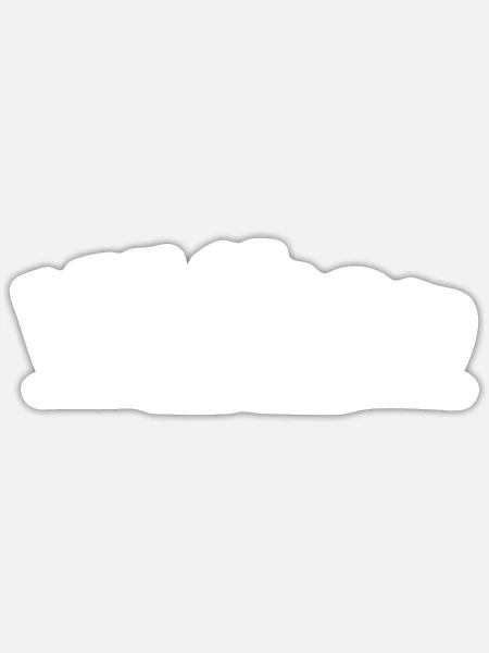 Köthen Anhalt - Sticker Größe S (10 x 10 cm) - Mattweiß