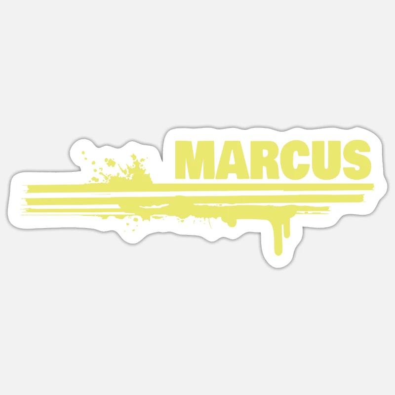 Gift for Marcus Sticker size S (10 x 10 cm)