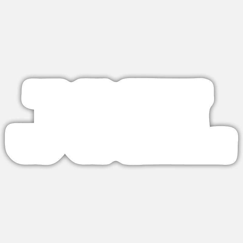 Nom - Joel - Sticker taille S (10 x 10 cm) - blanc mat
