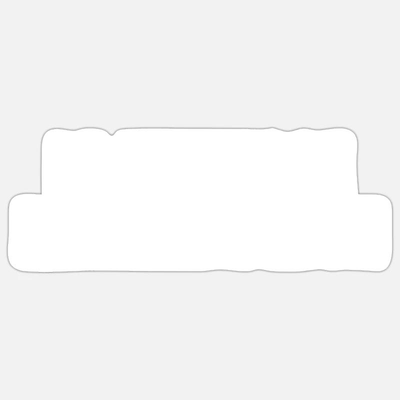 Scheiß auf den Front National - Sticker Größe S (10 x 10 cm) - Mattweiß