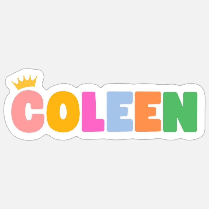 Coleen! Customizable Sticker size S (10 x 10 cm)
