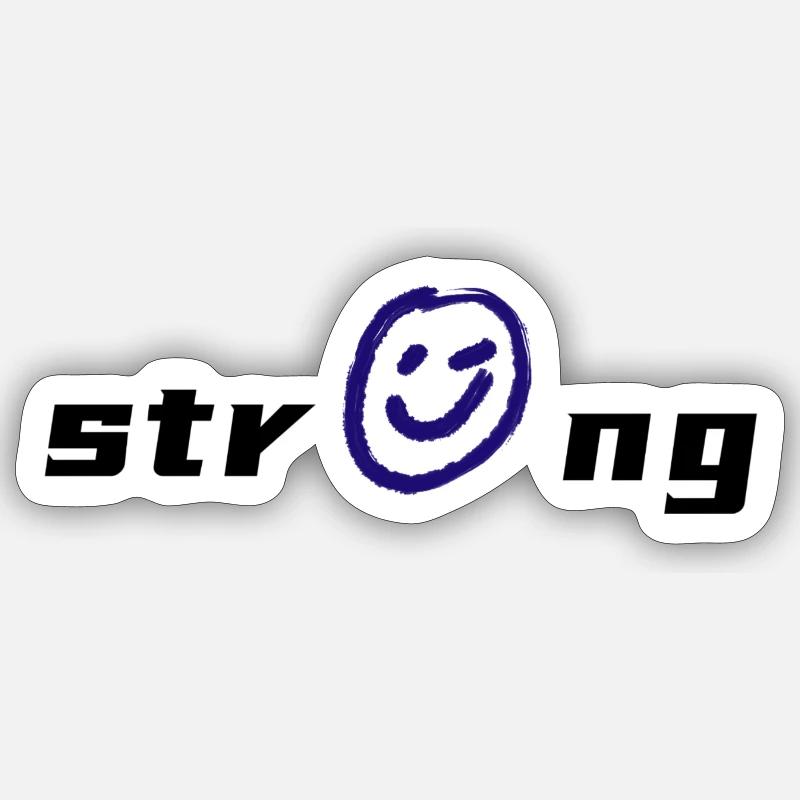 Lebendige -Grafik auf Textil - Sticker Größe S (10 x 10 cm) - Mattweiß