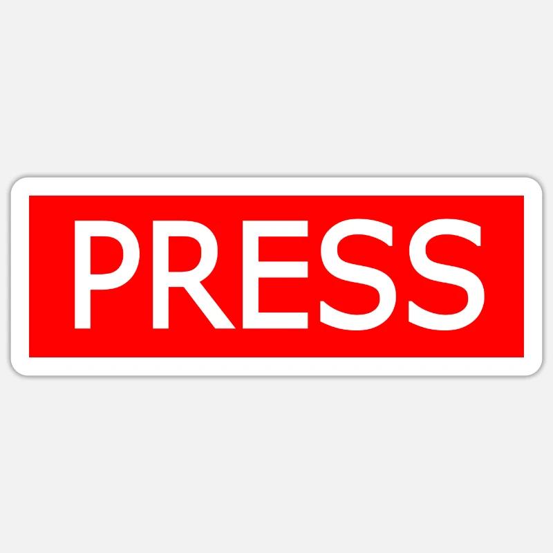 Press Sticker size S (10 x 10 cm)