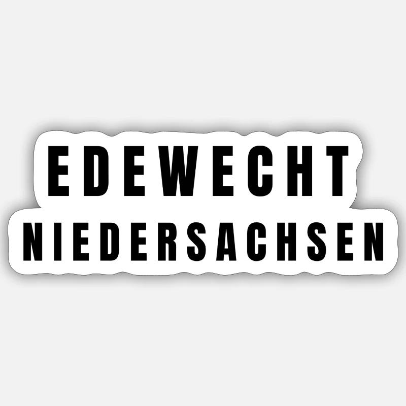 Edewecht, Lower Saxony Sticker size S (10 x 10 cm)