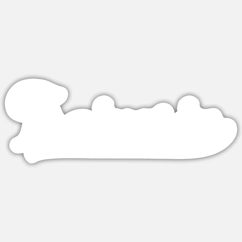 Coach - Sticker size S (10 x 10 cm) - white matte