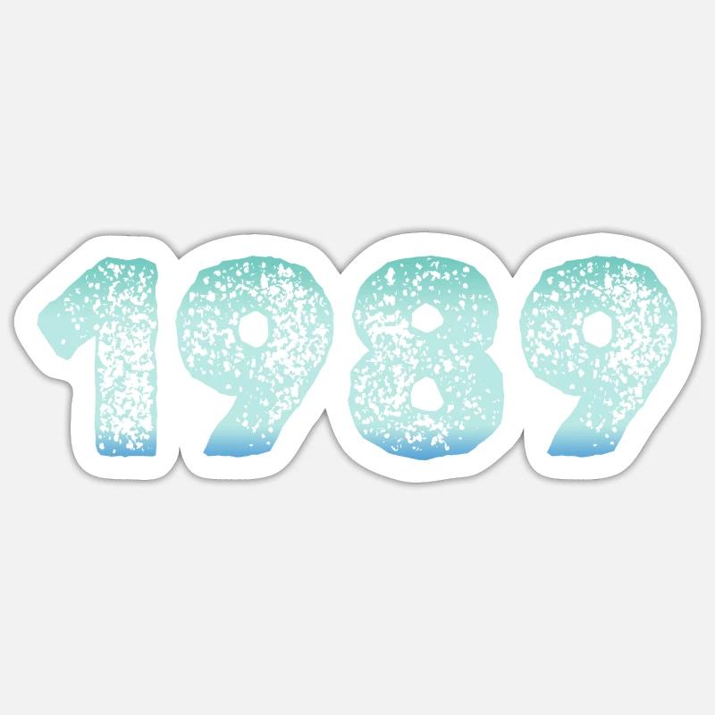 Ice Cold 1989 - Sticker size S (10 x 10 cm) - white matte