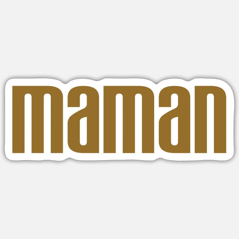 Mama / Muttertag Sticker Größe S (10 x 10 cm)