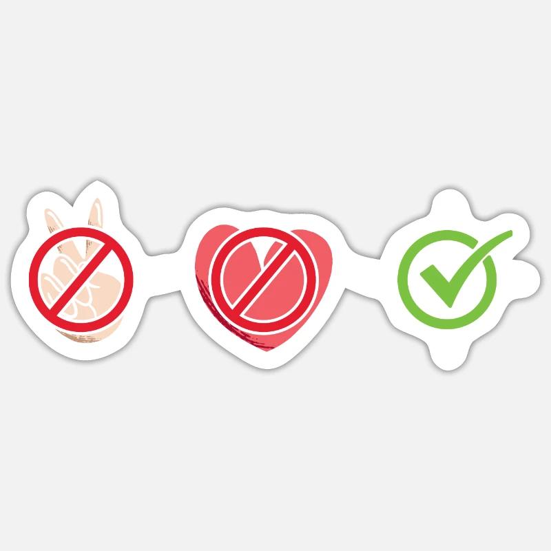 Sticker taille S (10 x 10 cm) - 