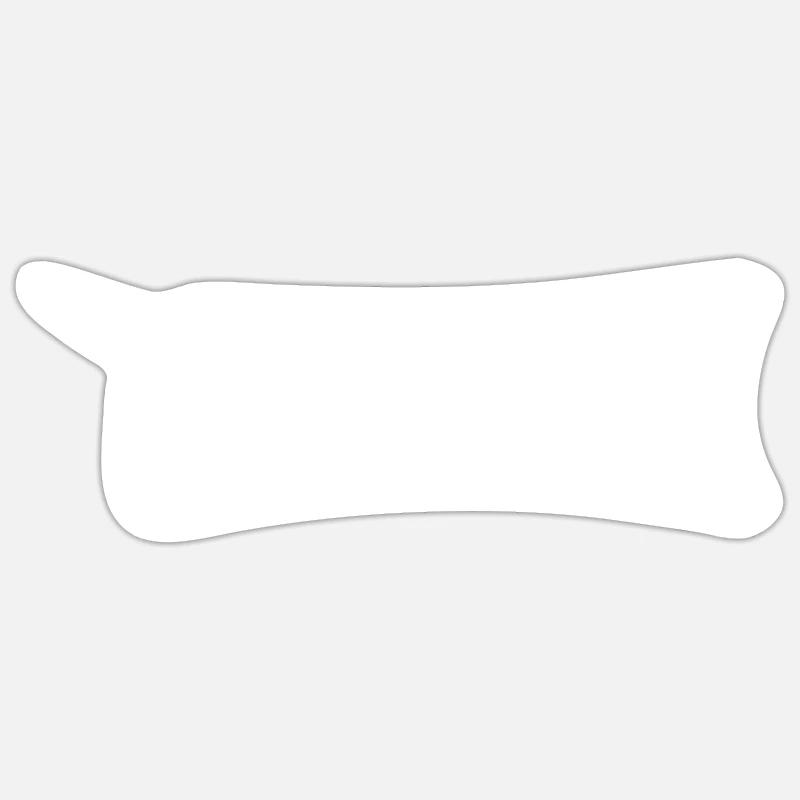 Couches de chape - Sticker taille S (10 x 10 cm) - blanc mat