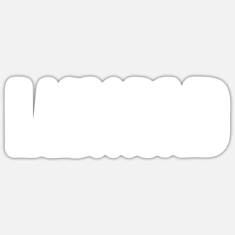 Édition limitée - Sticker taille S (10 x 10 cm) - blanc mat