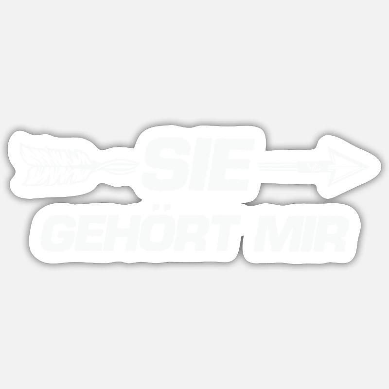 It's mine Sticker size S (10 x 10 cm)