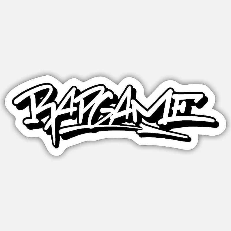 Rapgame Tag Sticker taille S (10 x 10 cm)