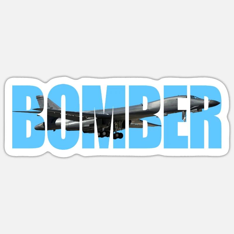 Bomber B-1B Lancer Sticker size S (10 x 10 cm)