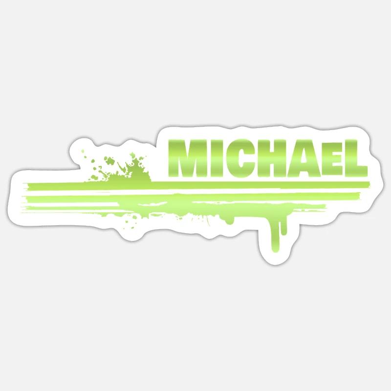 Michael Sticker size S (10 x 10 cm)