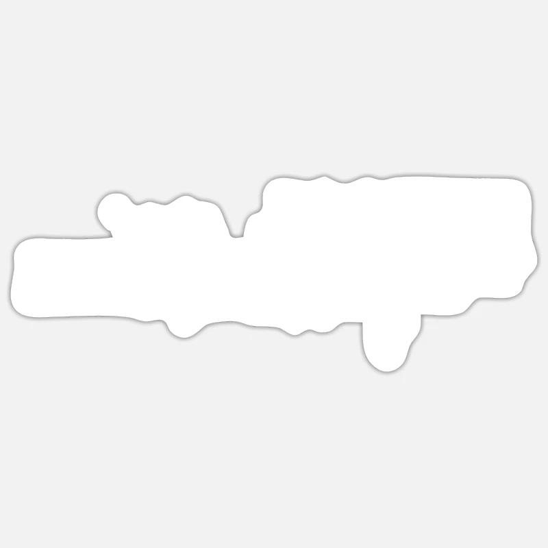 Gift for Jochen - Sticker size S (10 x 10 cm) - white matte