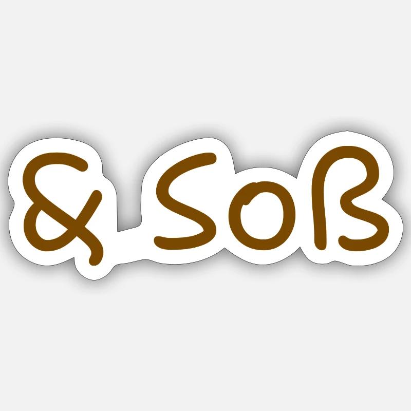 Sauce(s) - Sticker taille S (10 x 10 cm) - blanc mat