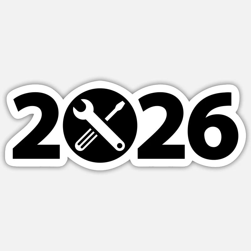 Sticker taille S (10 x 10 cm) - 