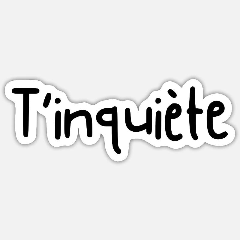 Keine Sorge – Geschenkidee Sticker Größe S (10 x 10 cm)