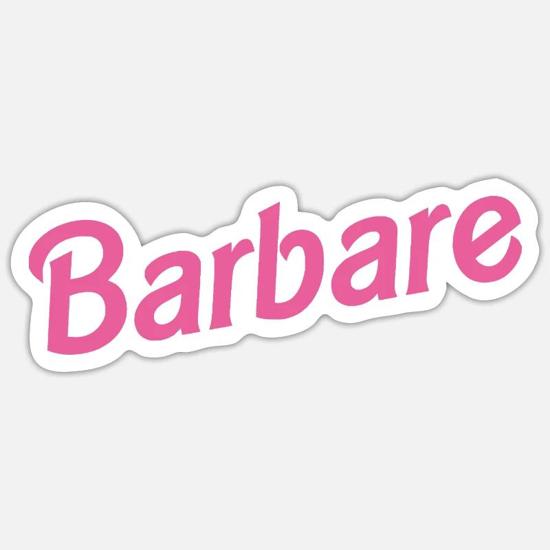 BARBARE ! Sticker taille S (10 x 10 cm)