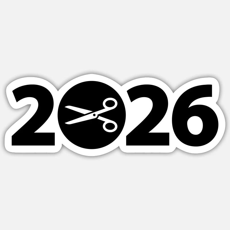 Tailor 2026, Handwork 2026 - Sticker size S (10 x 10 cm) - white matte