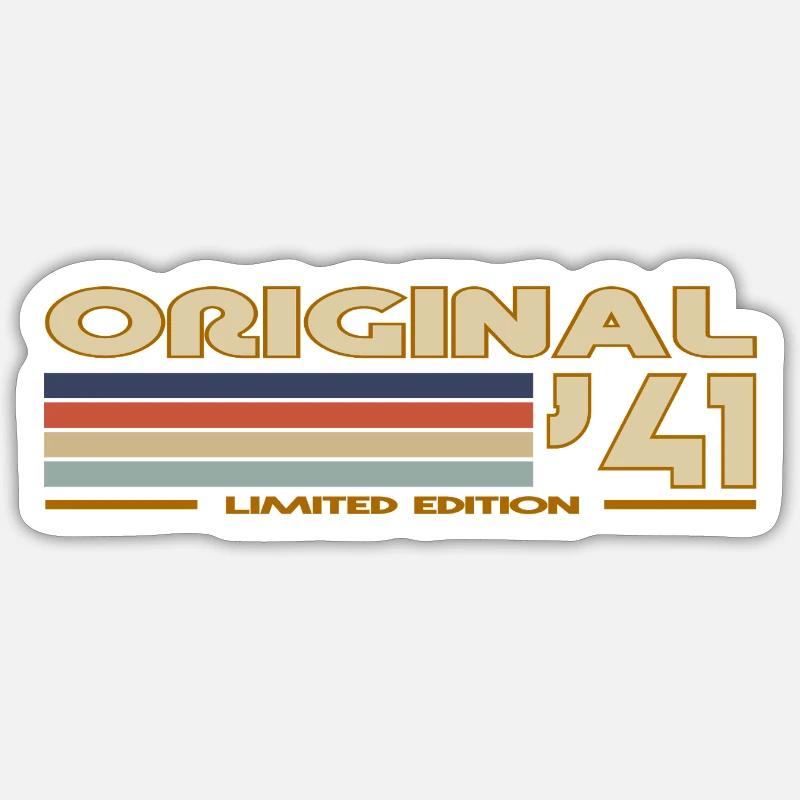 1941 Sticker size S (10 x 10 cm)