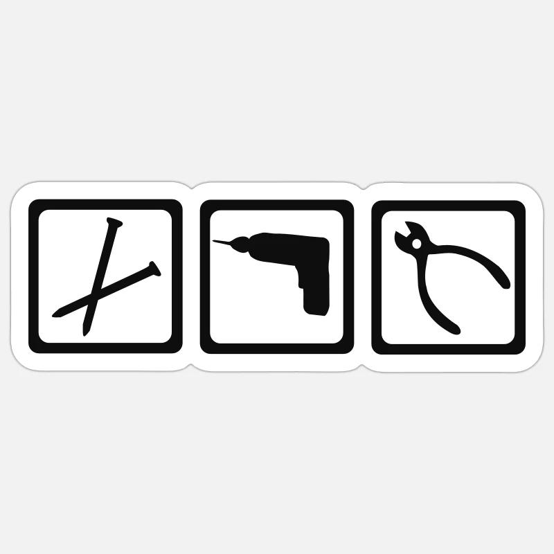 Sticker taille S (10 x 10 cm) - 