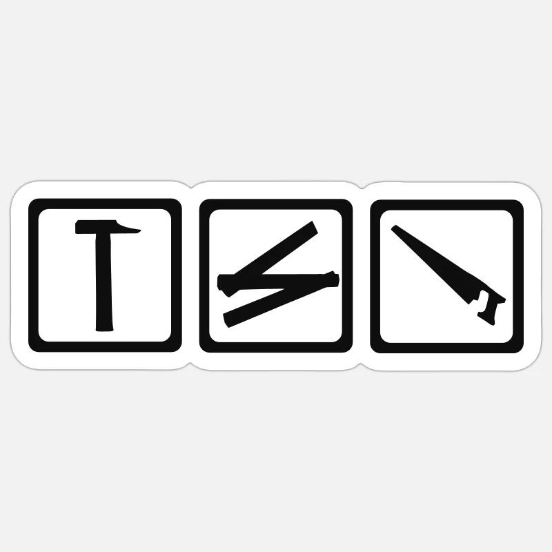 Sticker taille S (10 x 10 cm) - 