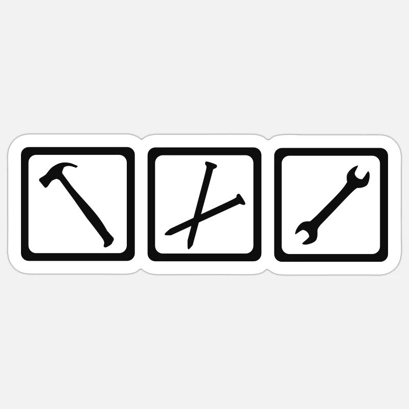 Sticker taille S (10 x 10 cm) - 