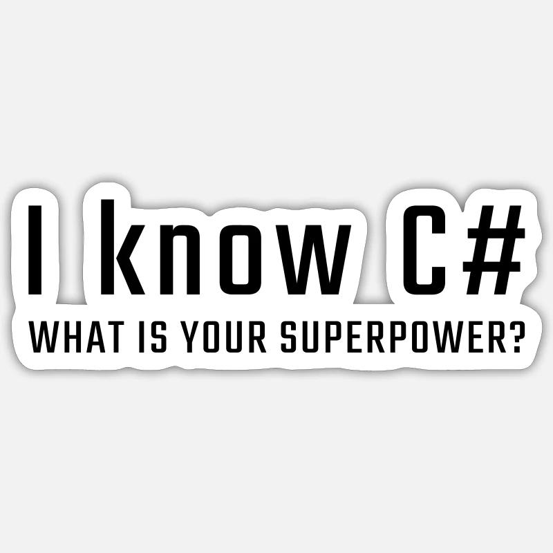 Sticker size S (10 x 10 cm) - 